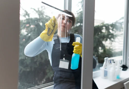 Nettoyage de vitres intérieures et extérieures à Montalet-le-Bois